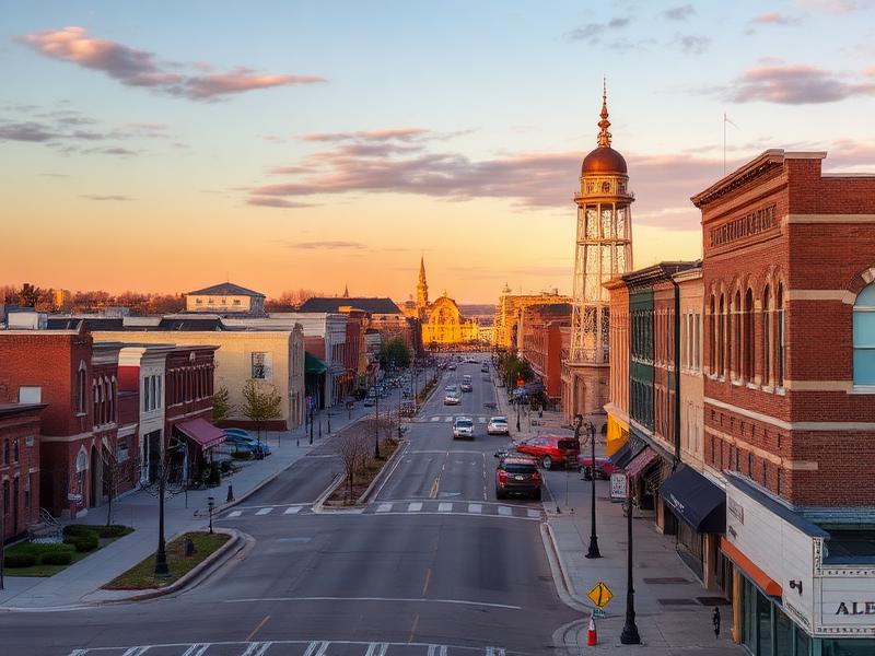 Aberdeen, SD local city view