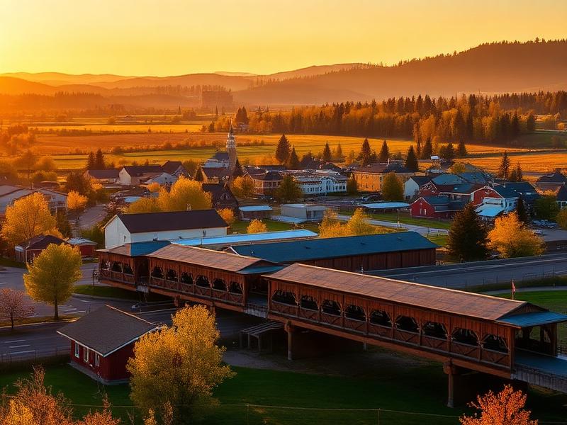 Albany, OR local city view