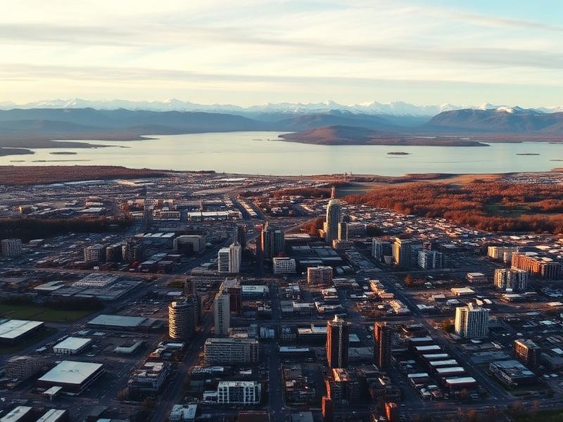 Anchorage, AK local city view