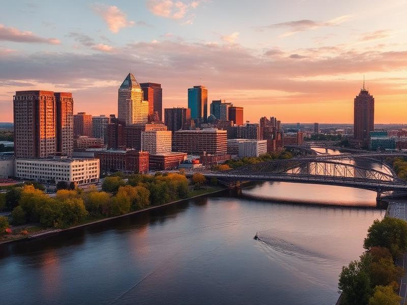 Appleton, WI local city view