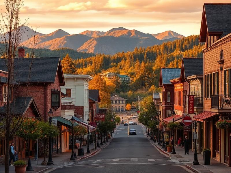 Ashland, OR local city view
