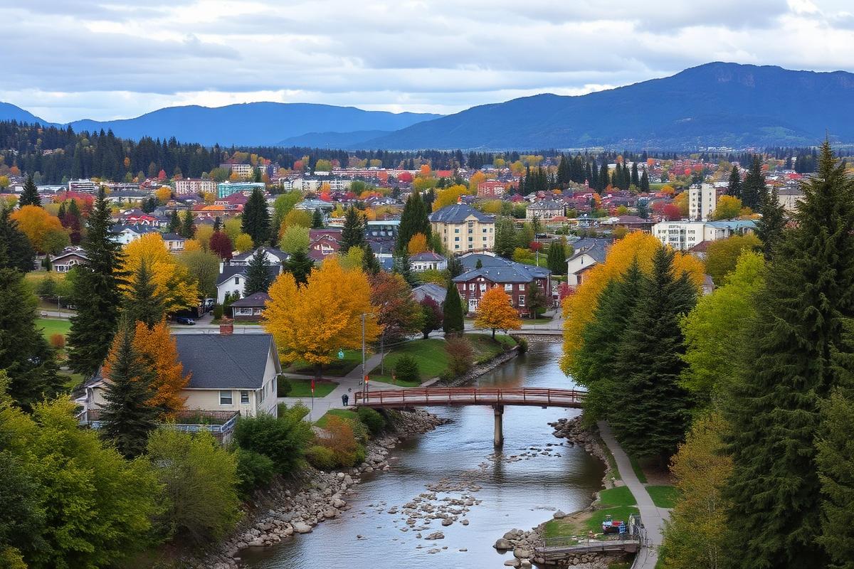 Auburn, WA local city view