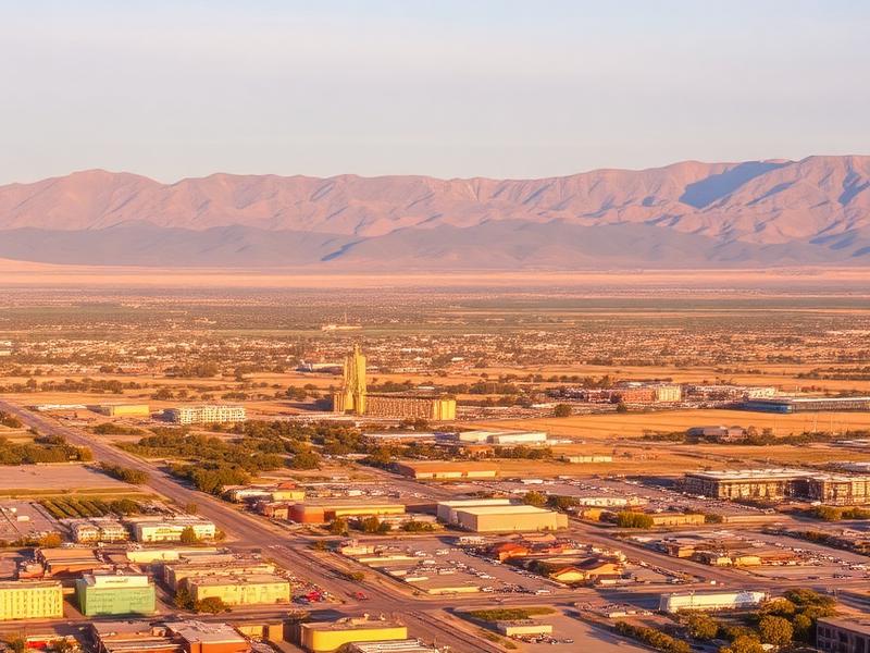 Bakersfield, CA local city view