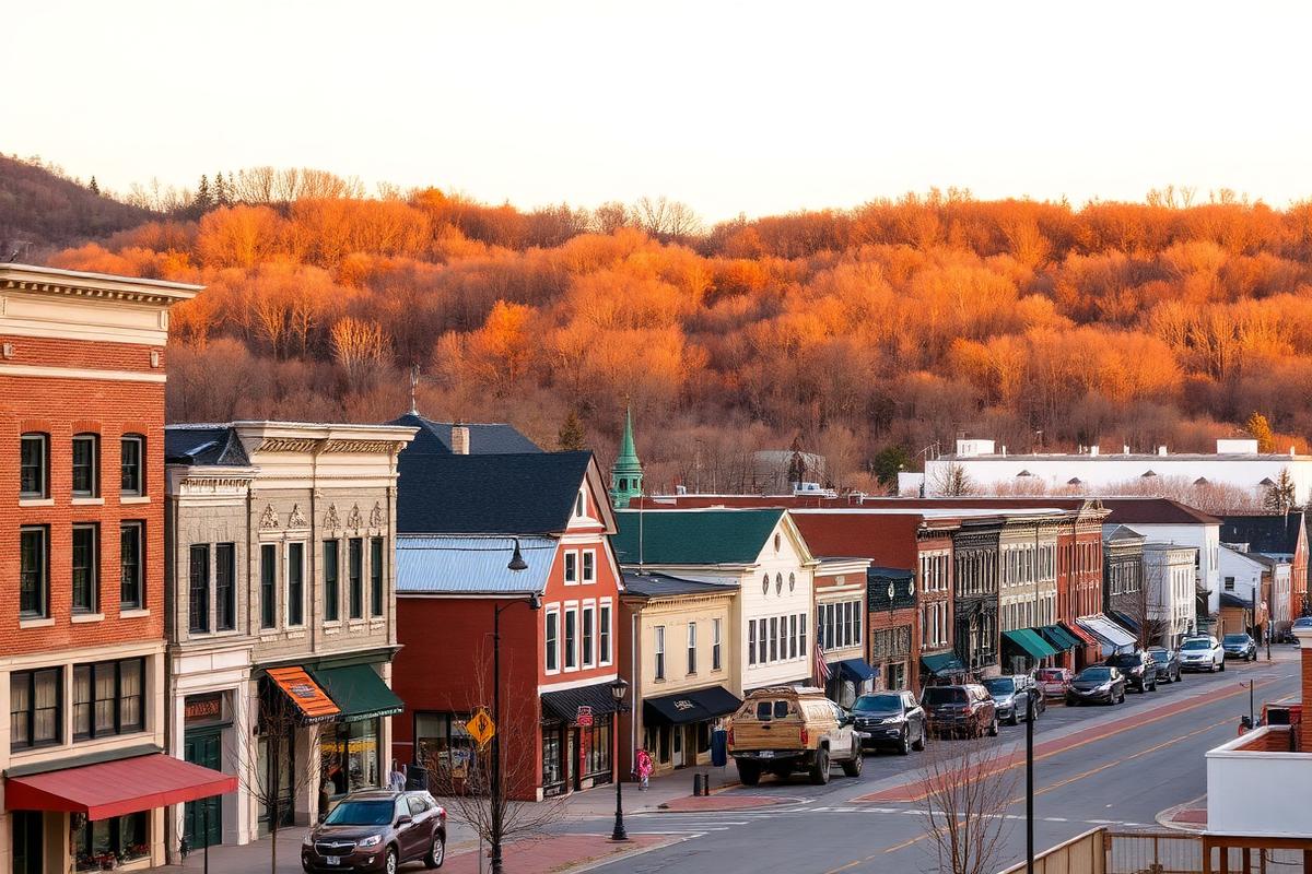 Barre, VT local city view