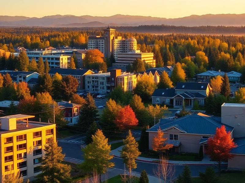 Beaverton, OR local city view