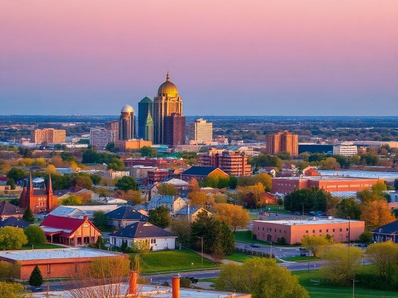 Bellevue, NE local city view