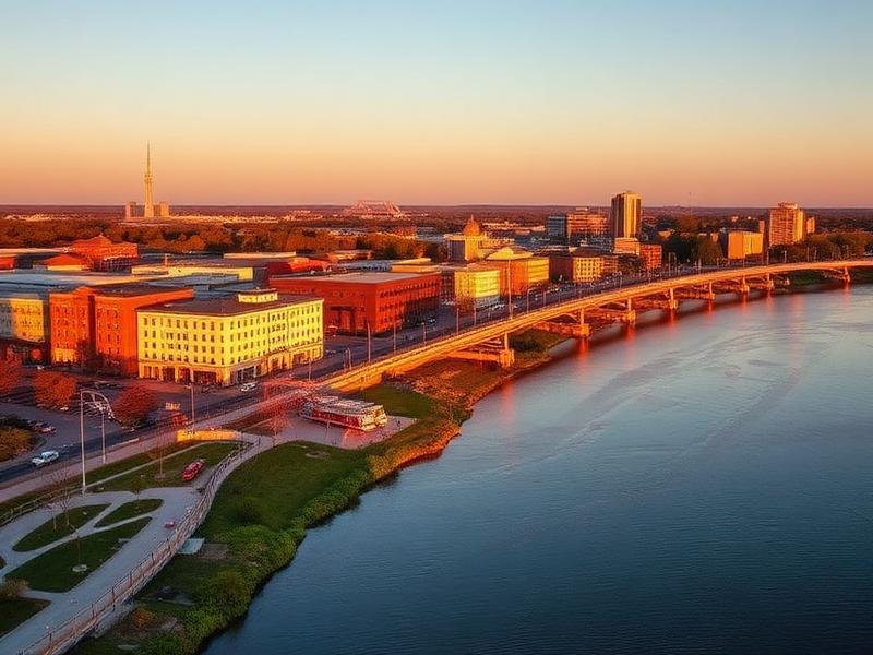 Bettendorf, IA local city view