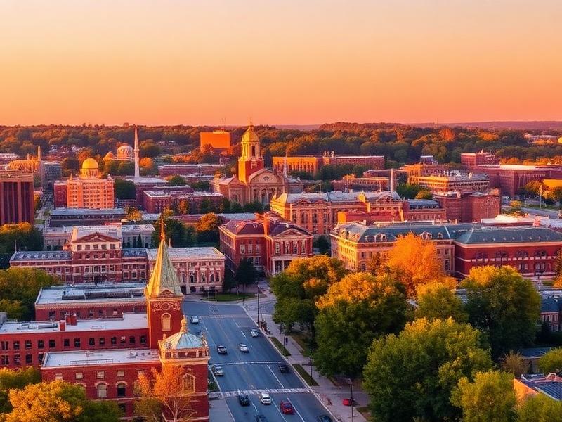 Bloomington, IN local city view