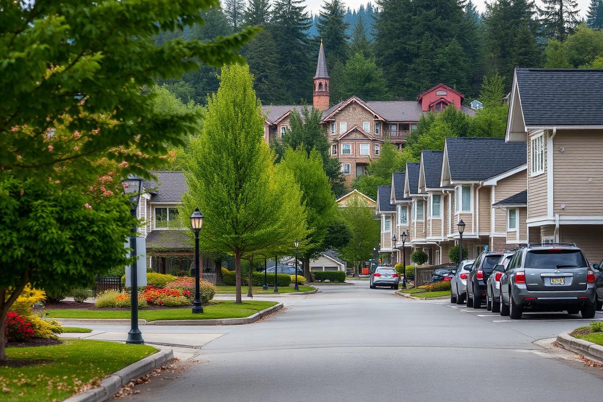 Bothell, WA local city view