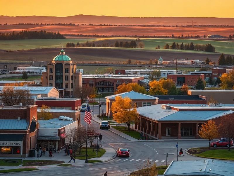 Brookings, SD local city view