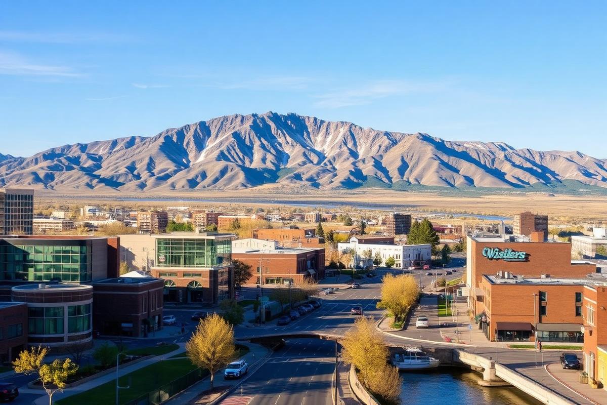 Casper, WY local city view