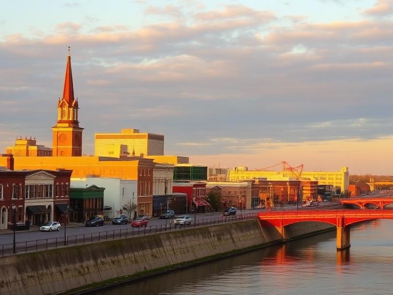 Clinton, IA local city view