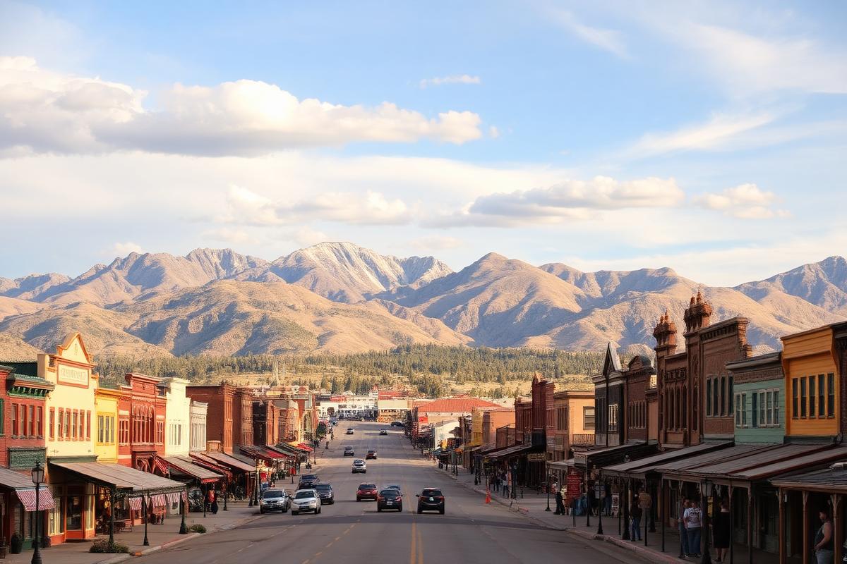 Cody, WY local city view