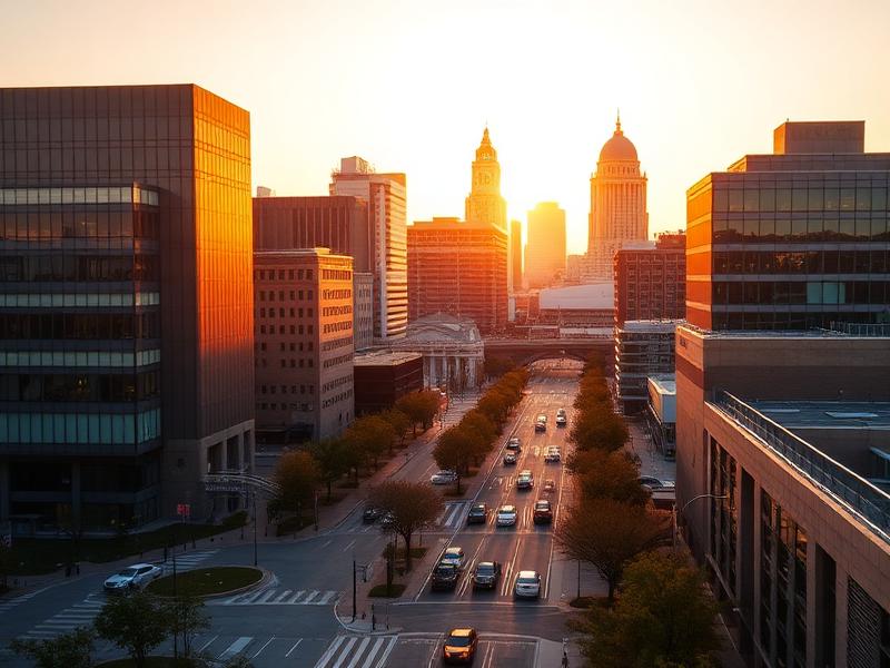 Columbus, IN local city view