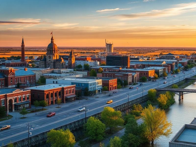 Columbus, NE local city view