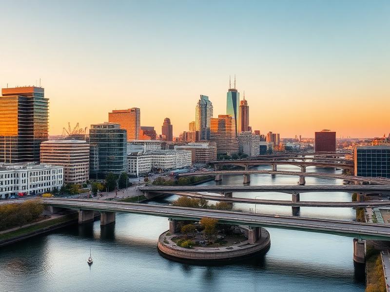 Dayton, OH local city view