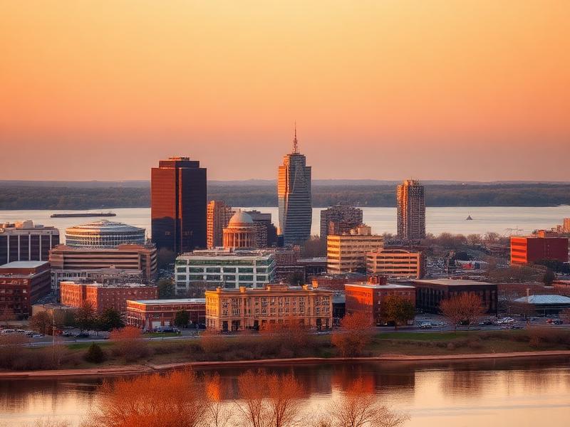 Decatur, IL local city view