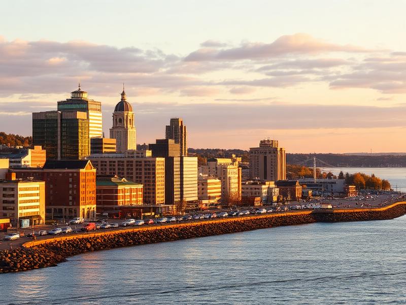 Duluth, MN local city view