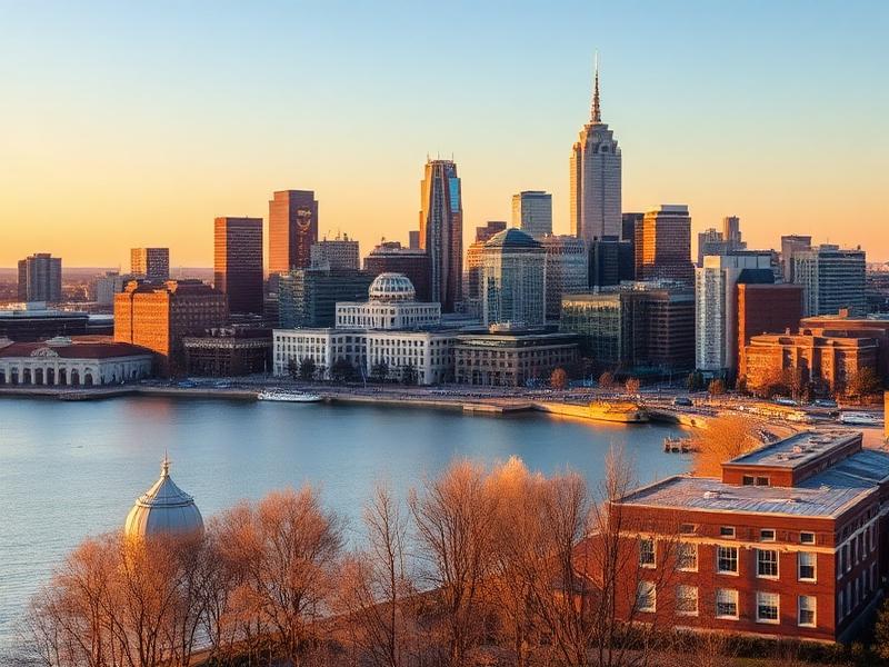 Evanston, IL local city view