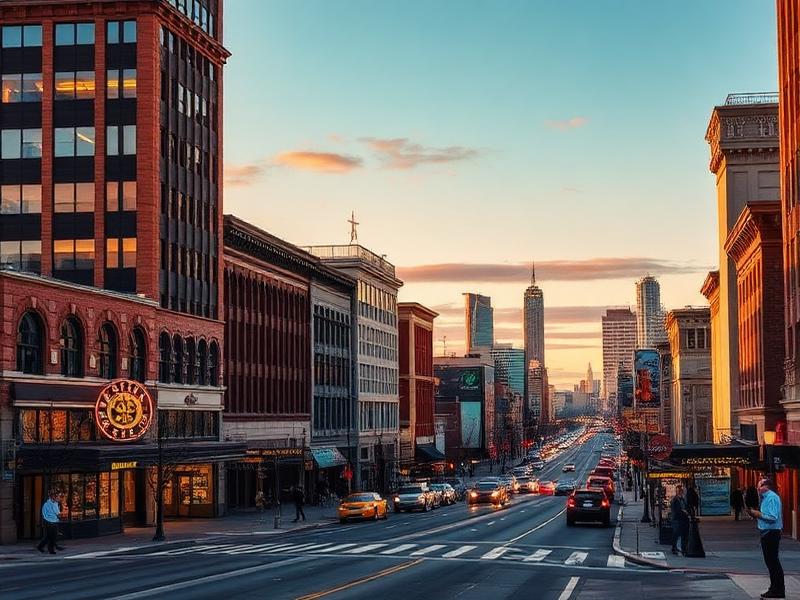Fargo, ND local city view