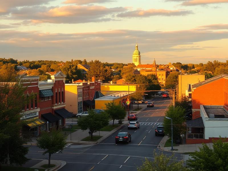 Greenwood, IN local city view