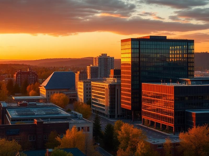 Hillsboro, OR local city view