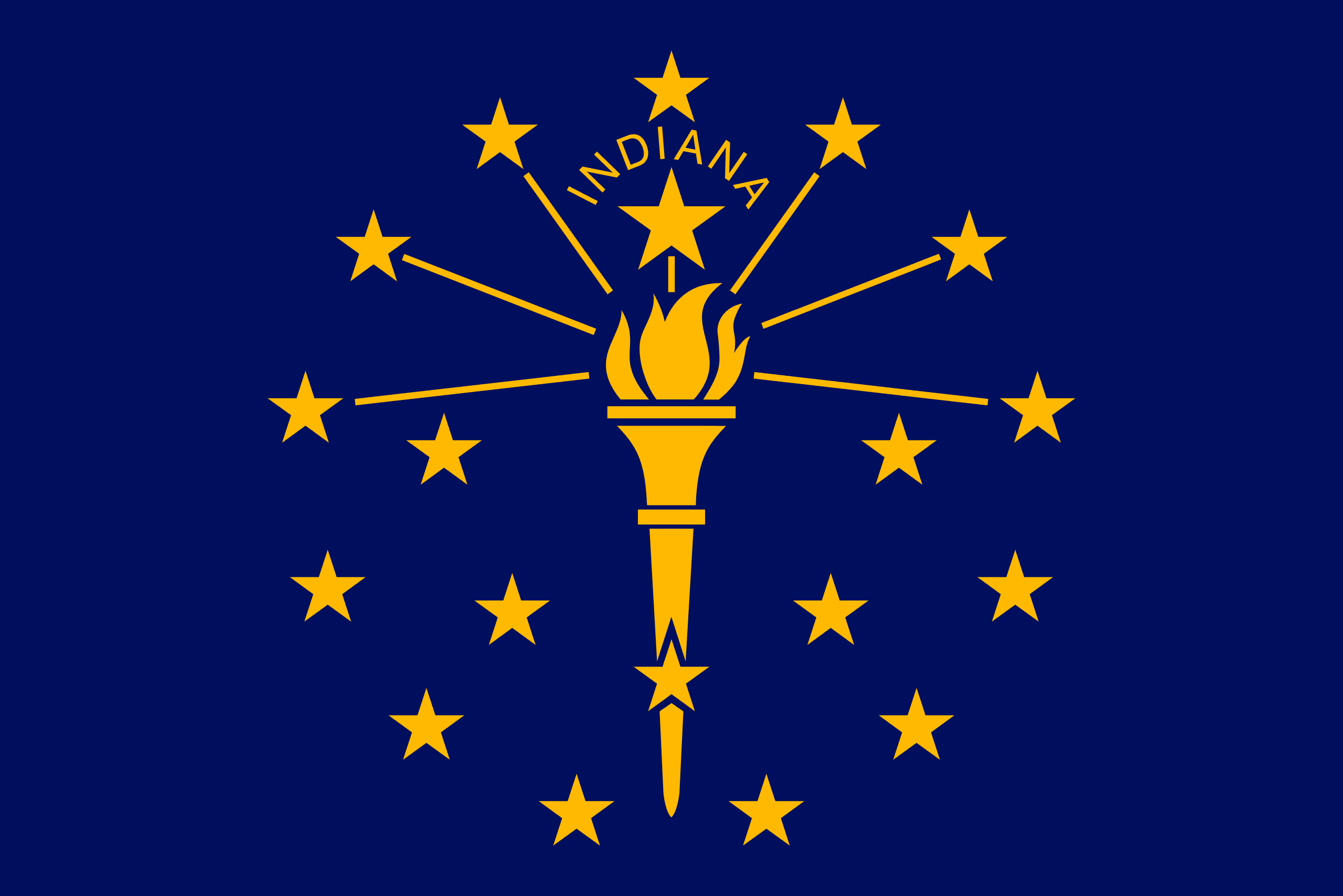 Flag of Indiana - Professional business services in Indiana