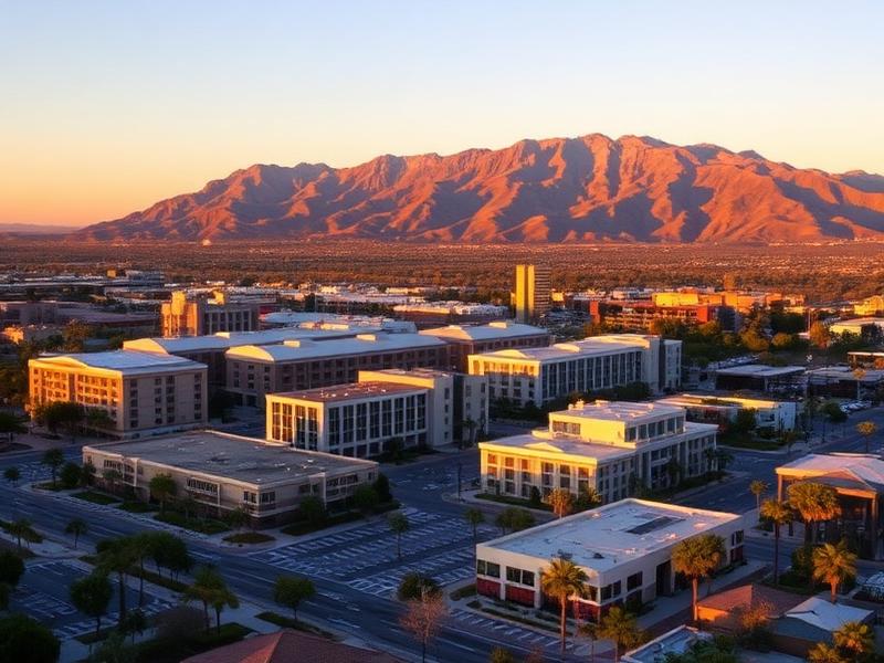 Irvine, CA local city view