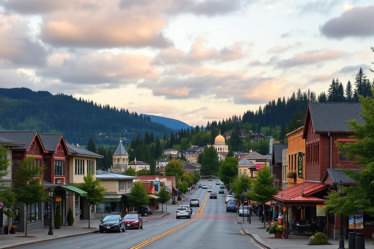 Issaquah, WA local city view