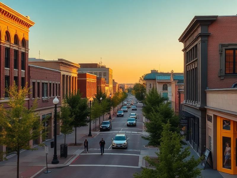 Kalamazoo, MI local city view