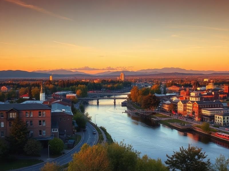 Keizer, OR local city view