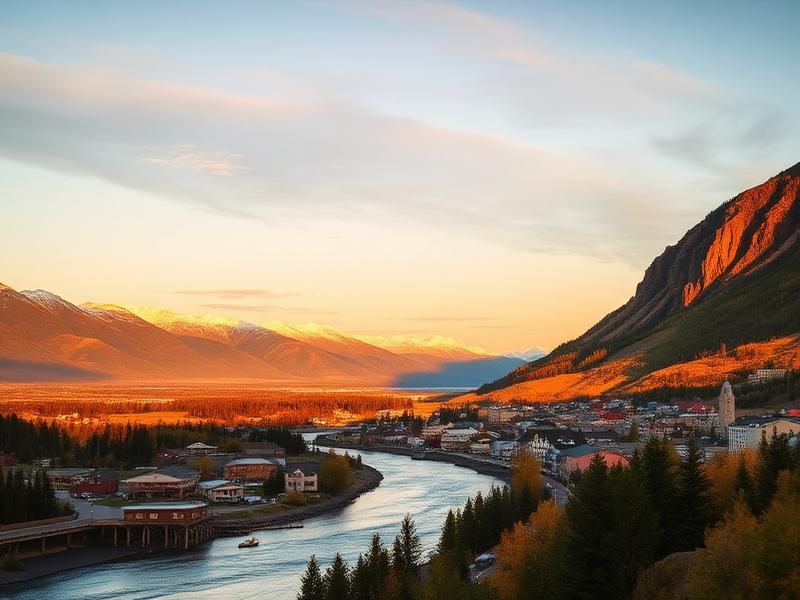 Kenai, AK local city view