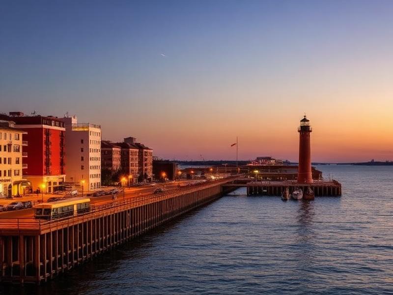 Kenosha, WI local city view