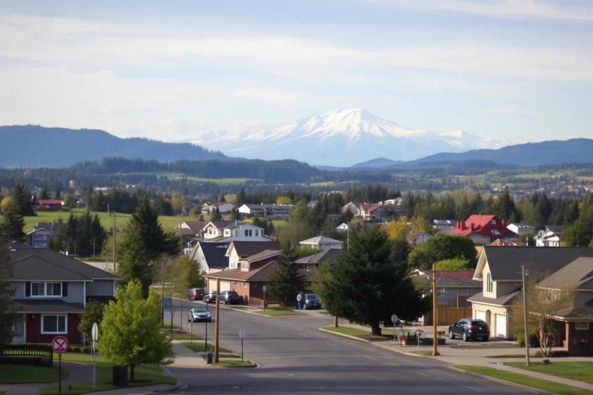 Lacey, WA local city view