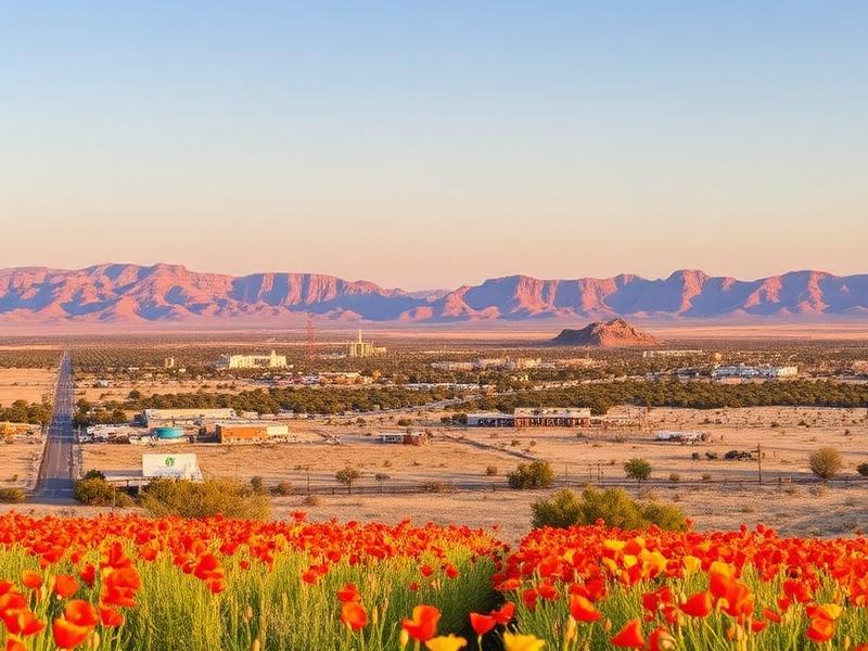 Lancaster, CA local city view