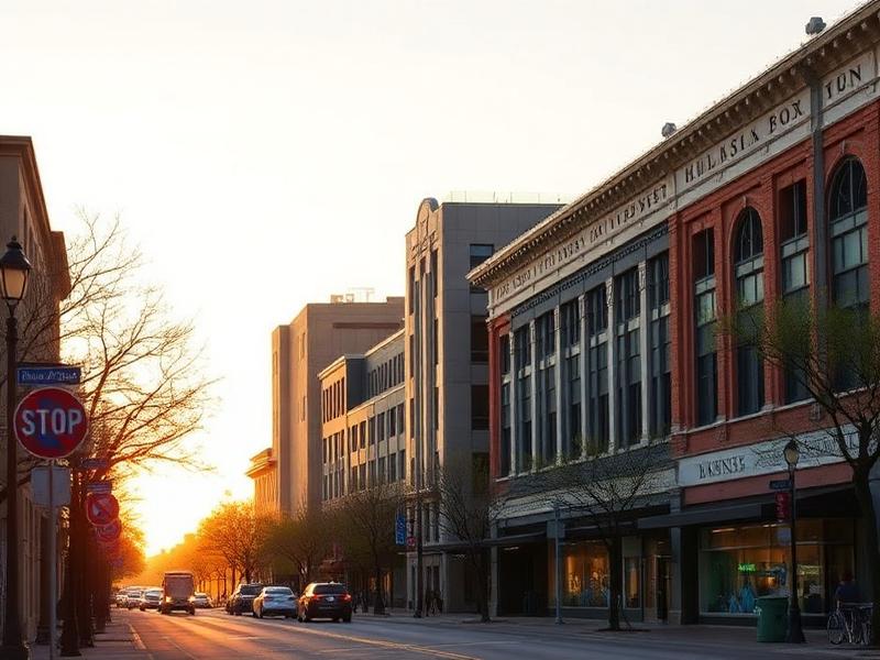 Lawrence, KS local city view