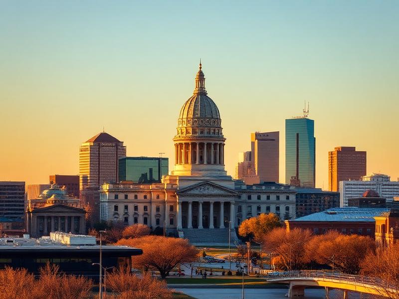 Lincoln, NE local city view