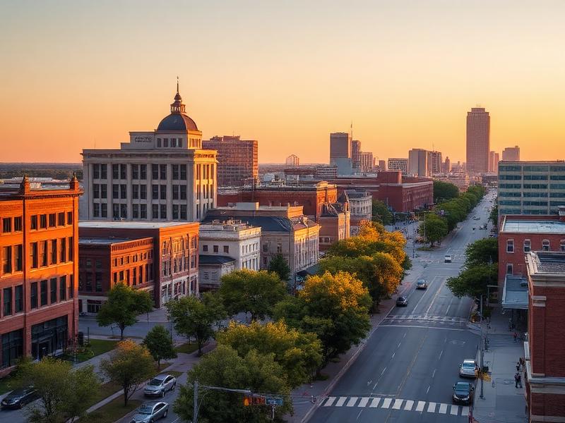 Manhattan, KS local city view