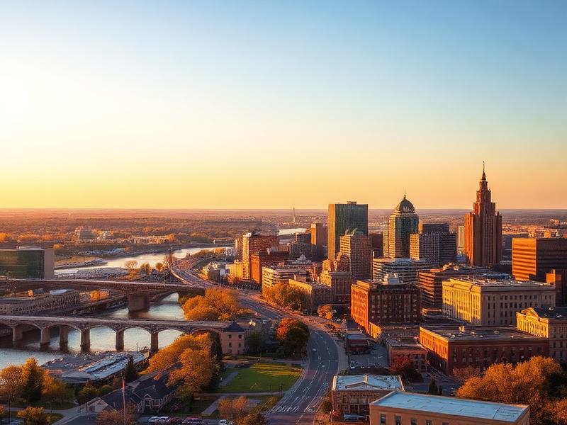 Mankato, MN local city view