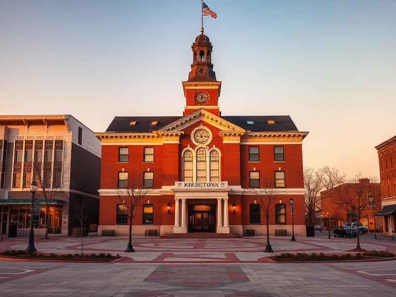 Marshalltown, IA local city view