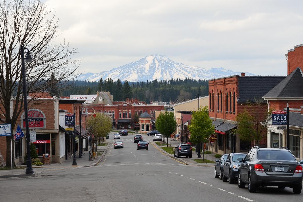 Marysville, WA local city view