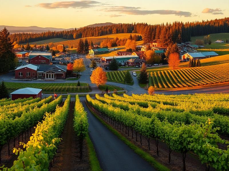 Mcminnville, OR local city view