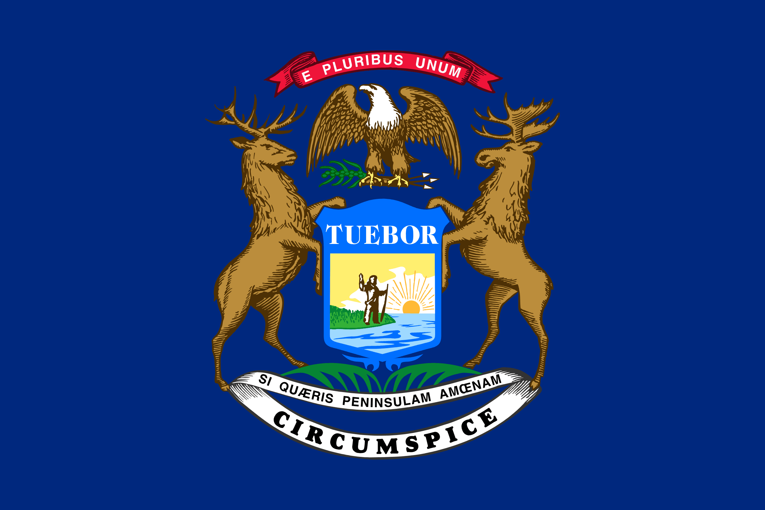 Flag of Michigan - Professional business services in Michigan
