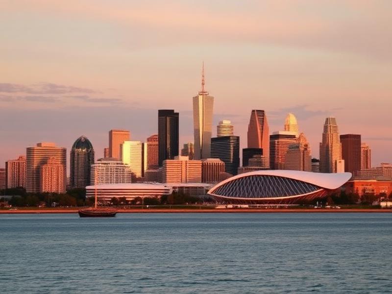 Milwaukee, WI local city view