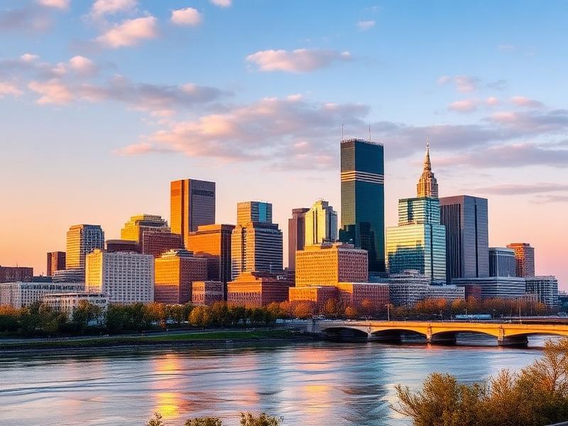 Minneapolis, MN local city view