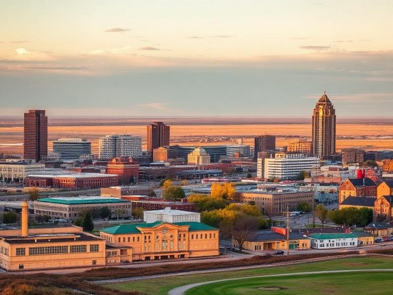 Minot, ND local city view