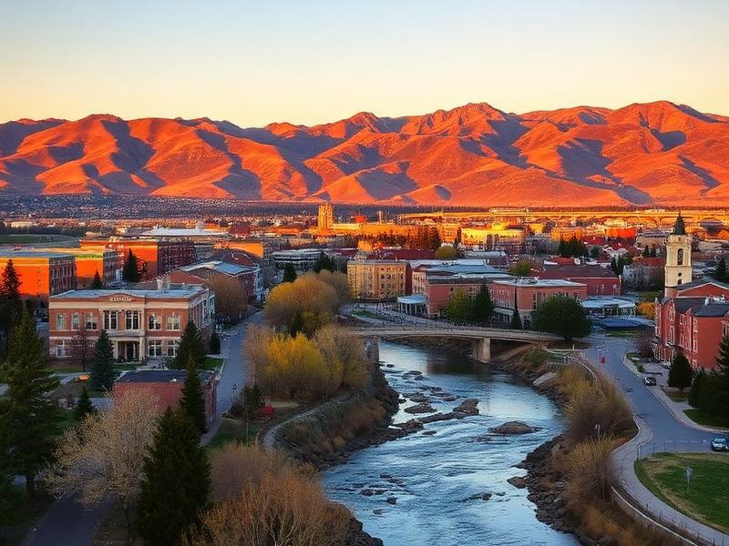 Missoula, MT local city view