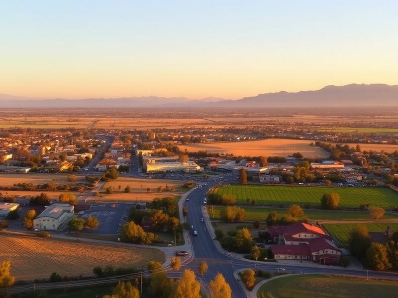Modesto, CA local city view