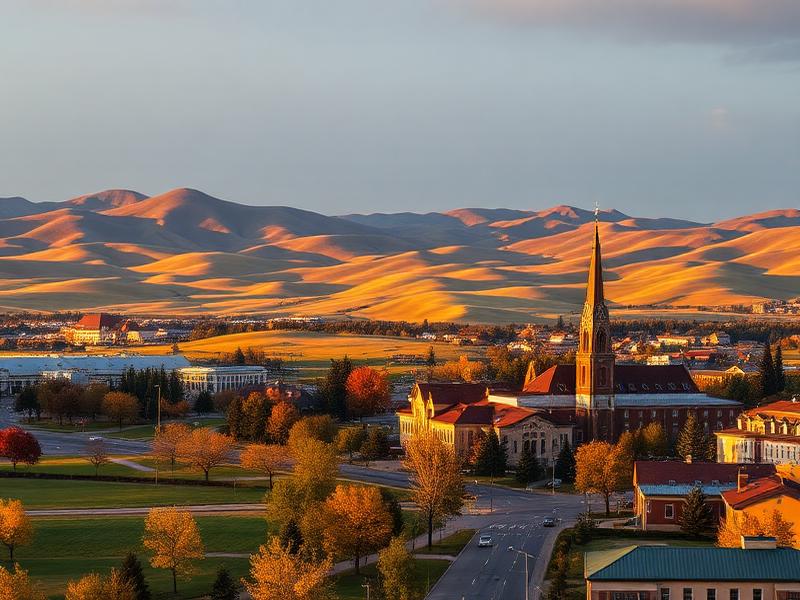 Moscow, ID local city view