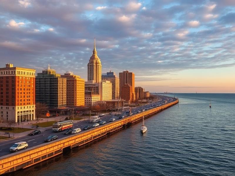 Muskegon, MI local city view